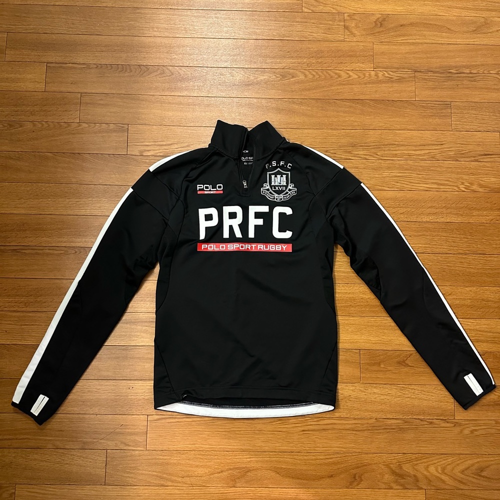 Polo Sport Ralph Lauren PRFC Black Long Sleeve Performance Top